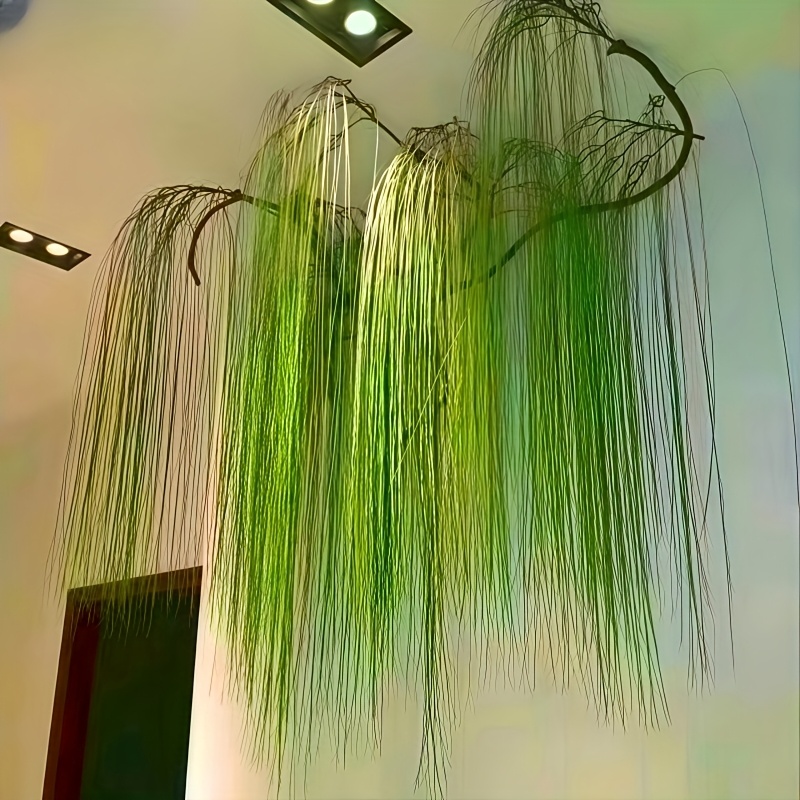 Preserved Moss Sheet - 3 Stück grüne Weide, künstliche hängende