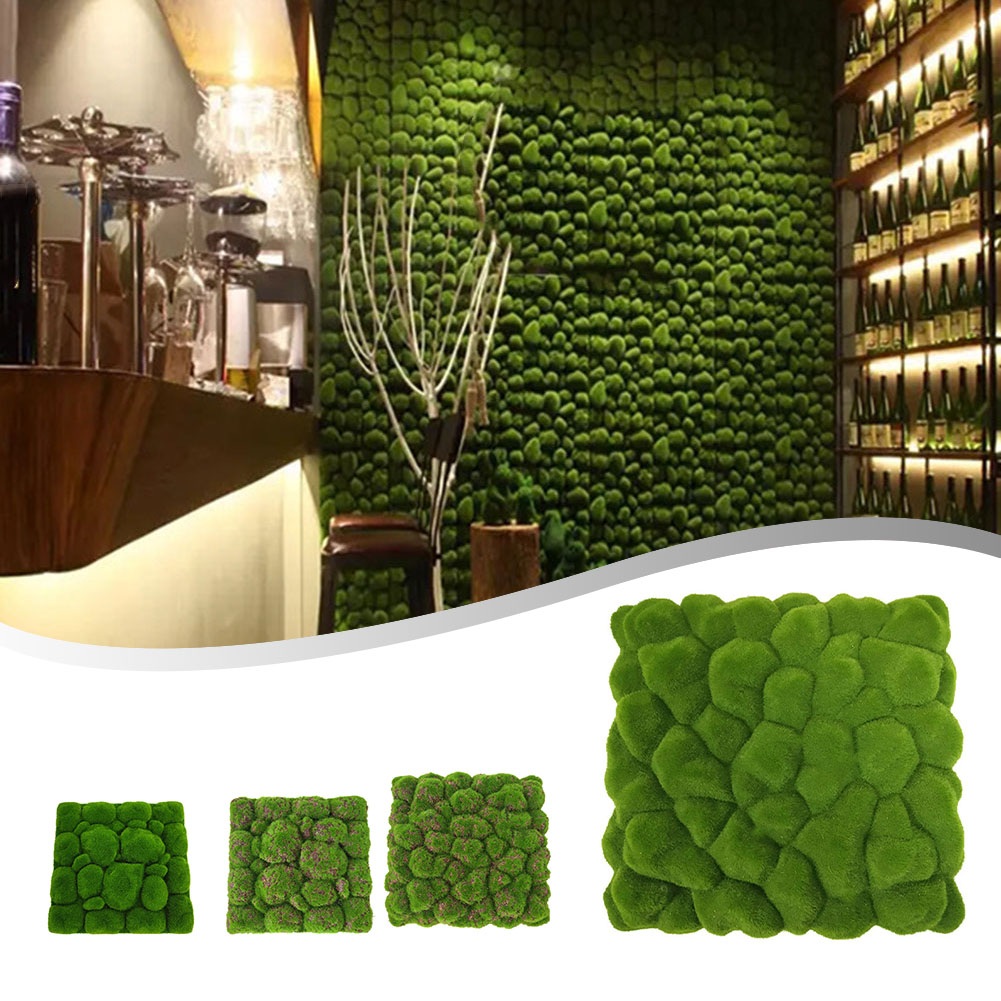 Preserved Moss Sheet - 1pc 30/32cm Simulierte Moos Schaum Bord