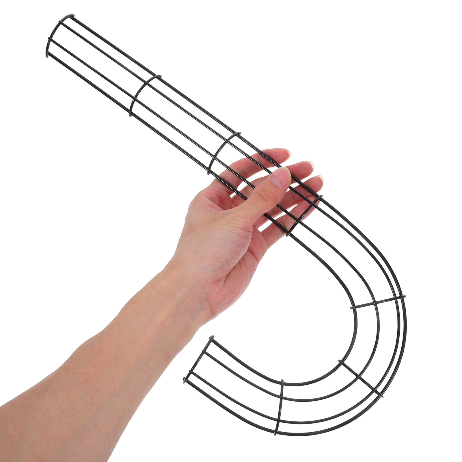 2 Stück Weihnachts-J-Form Kran – Wreath Form Wire Bewertung und Preis