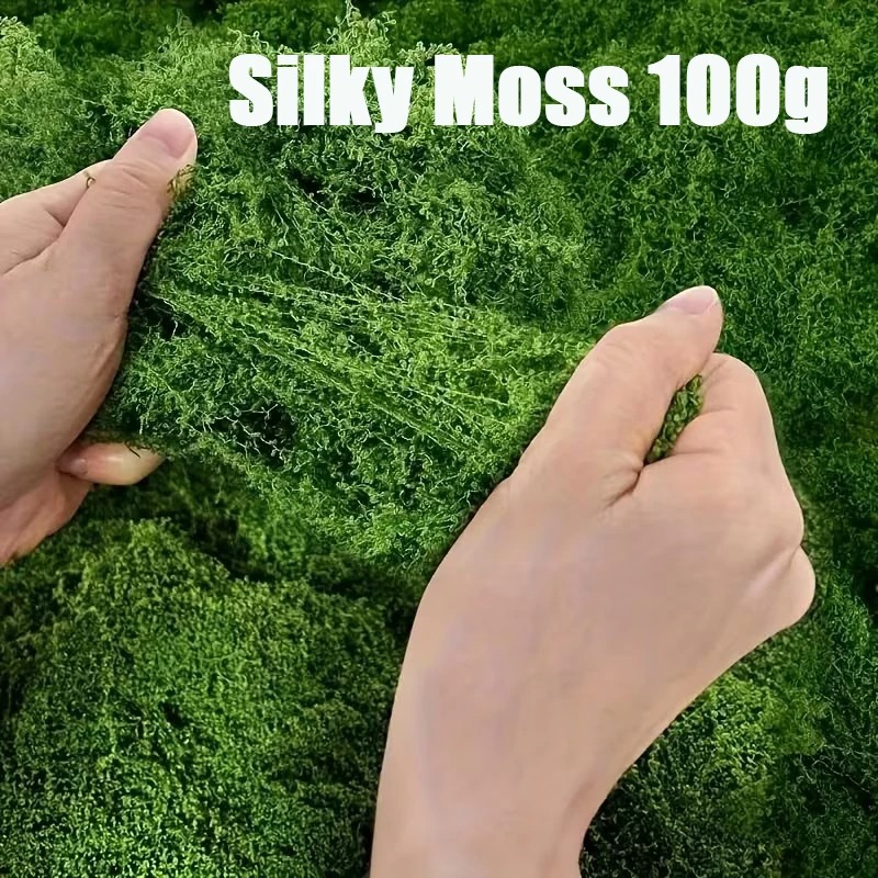 Realistische künstliche Moosra – Preserved Moss Sheet Bewertung und Preis