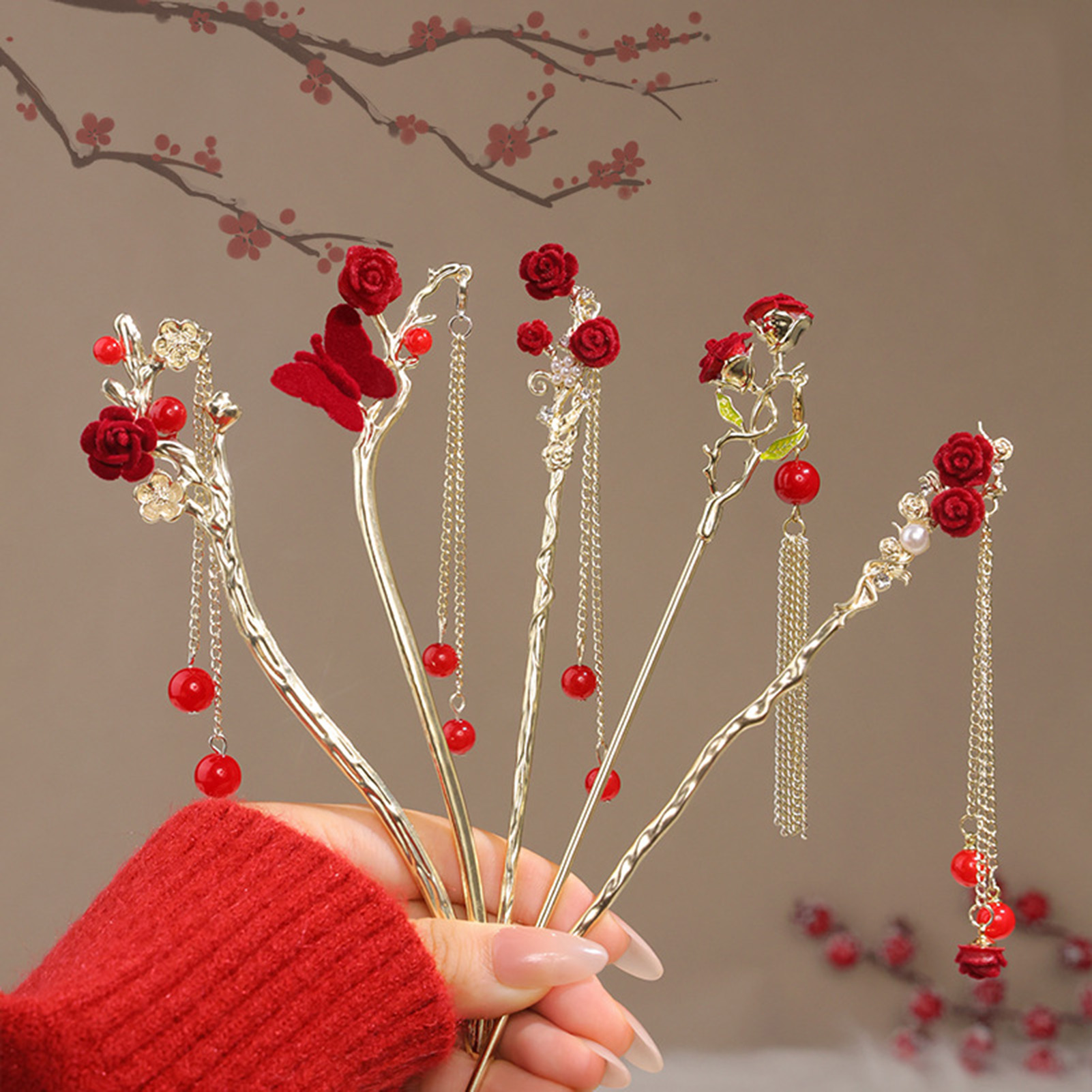 Haarnadel im chinesischen Stil – Supply Florist Bewertung und Preis
