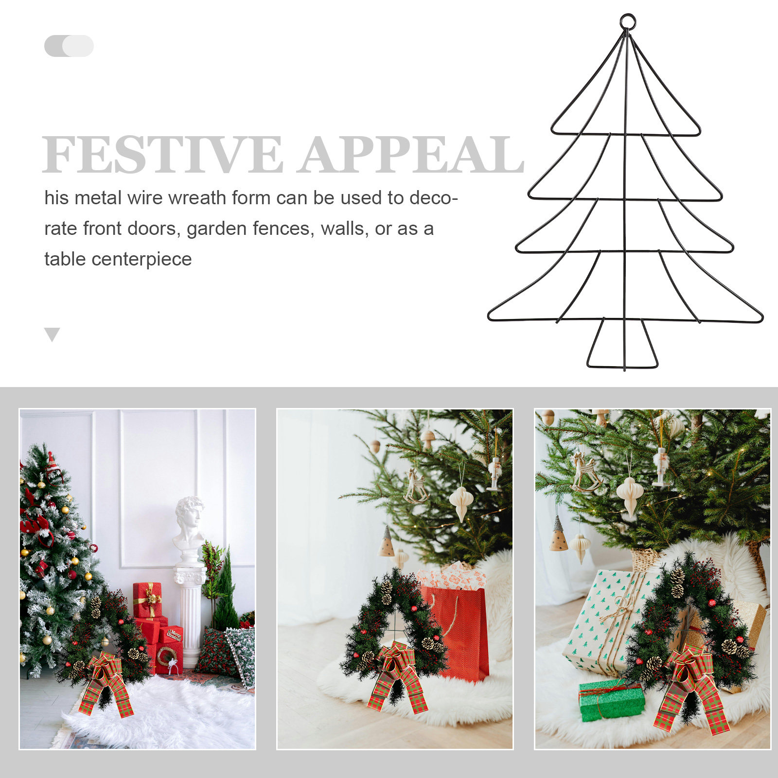 2026 Weihnachtsbaumförmiger Me – Wreath Form Wire Bewertung und Preis
