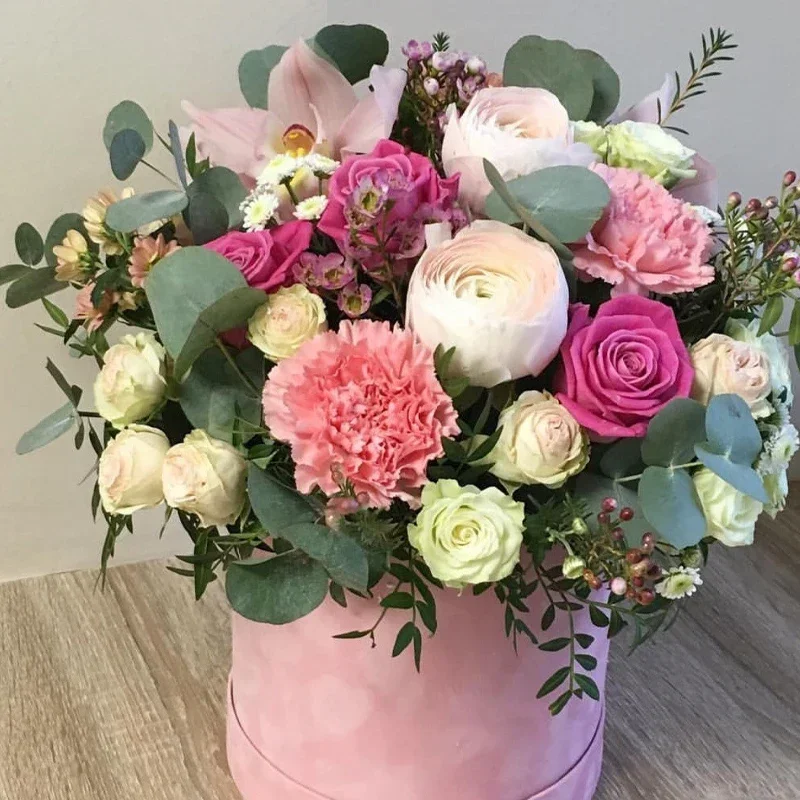 3 Teile/satz Runde Form Samt G – Florist Supply Buckets Bewertung und Preis