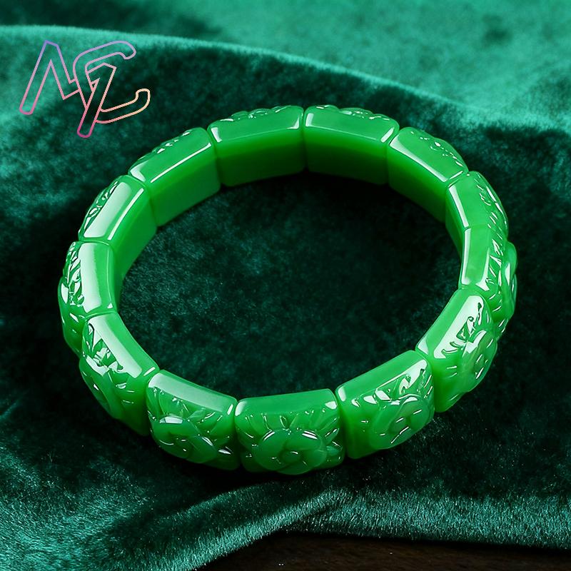 Echtes Jade-Blumen-Armband, Ar – Supply Florist Bewertung und Preis