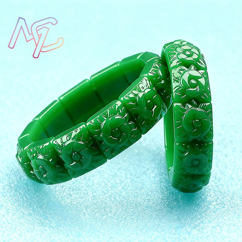 Echtes Jade-Blumen-Armband, Ar – Supply Florist Bewertung und Preis