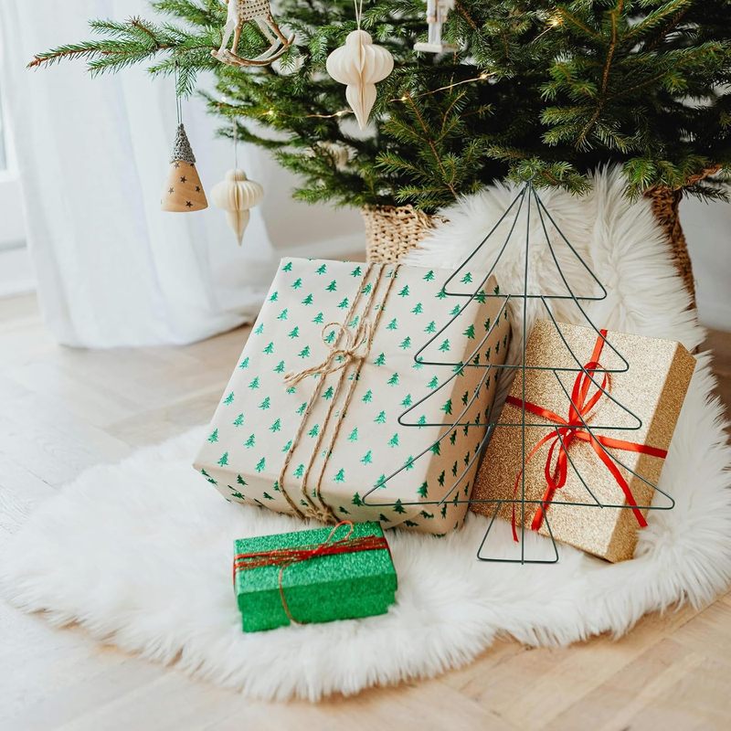 Weihnachtsbaumförmiger Metallk – Wreath Form Wire Bewertung und Preis