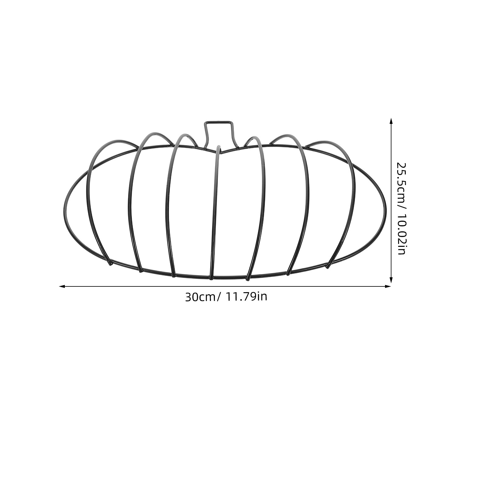 3 Stück Kürbis-Kranzrahmen im  – Wreath Form Wire Bewertung und Preis